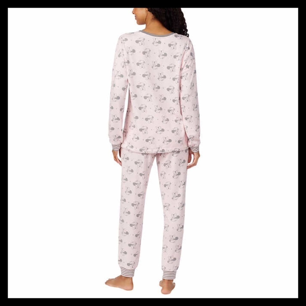 DISNEY Minnie Mouse Lounge Set Pink Pajamas - Picture 4 of 7